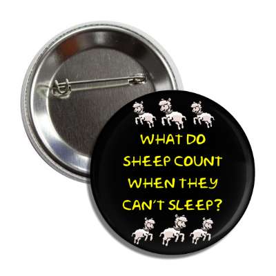 what do sheep count when they cant sleep button