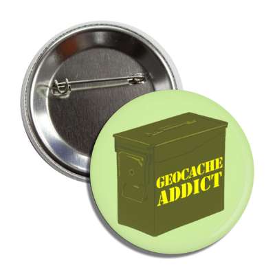 geocache addict treasure box button