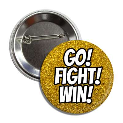 go fight win cheerleading pep rally button