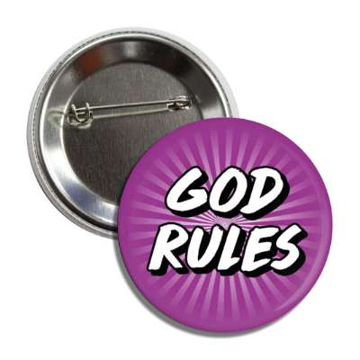 god rules light ray burst button
