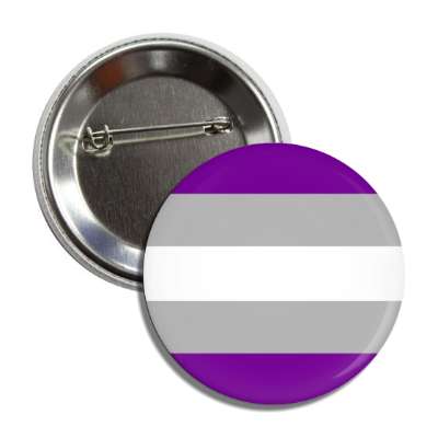 gray asexual pride flag colors graysexual button