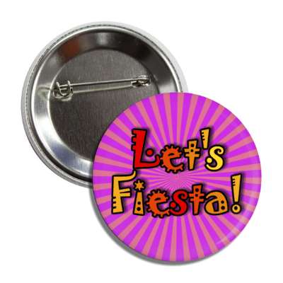 lets fiesta purple burst button