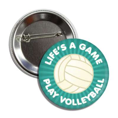 lifes a game play volleyball button