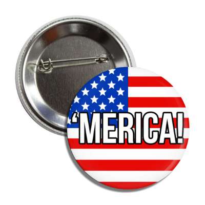 merica america shorthand us flag patriotic stars stripes button