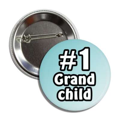 number one grandchild button