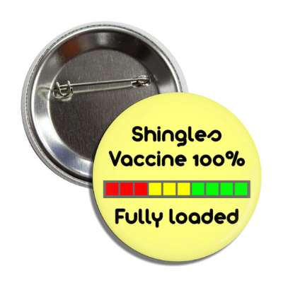 shingles vaccine 100 percent fully loaded progress bar button