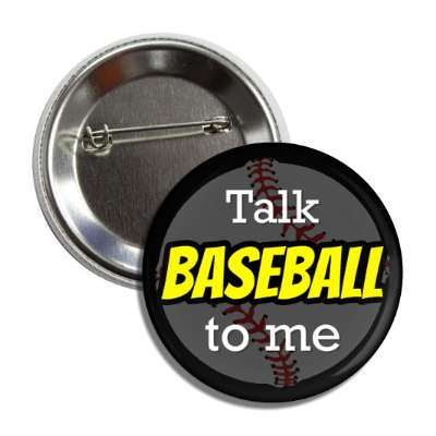 talk baseball to me button