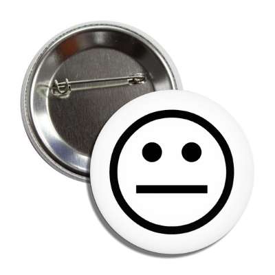 straight face button