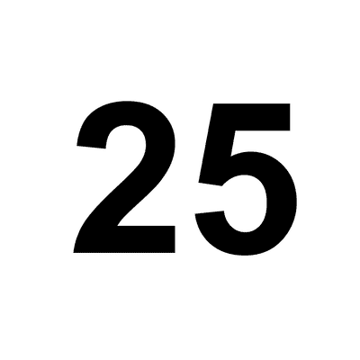 25