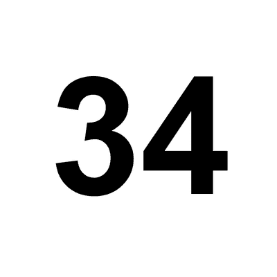 34 34