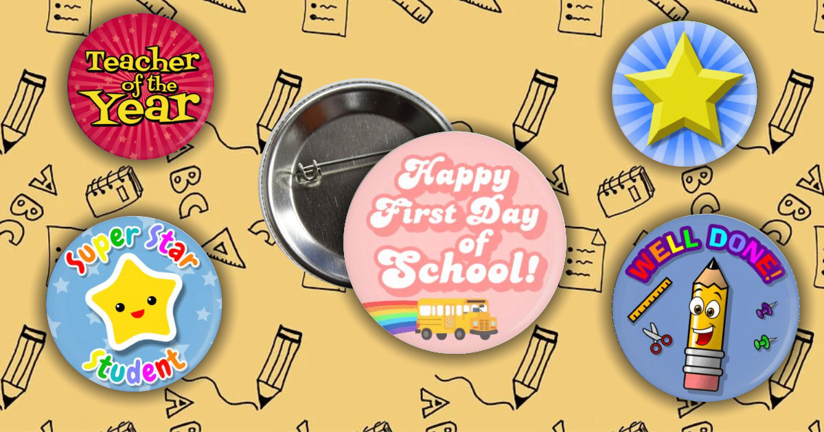 Back to school button trends