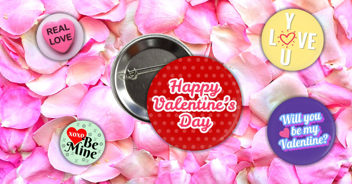Celebrate Love with a Twist: Wacky Buttons Valentine&#39;s Day Collection