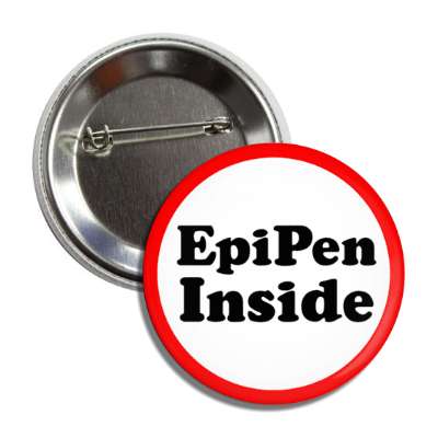 epipen inside healthcare allergies warning special needs