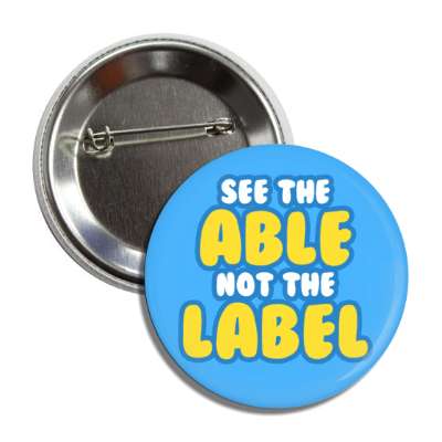 Health Care - Down Syndrome button