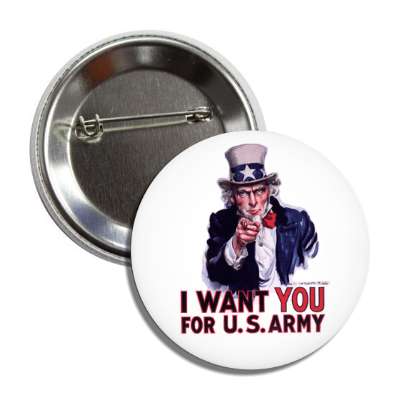 uncle sam button