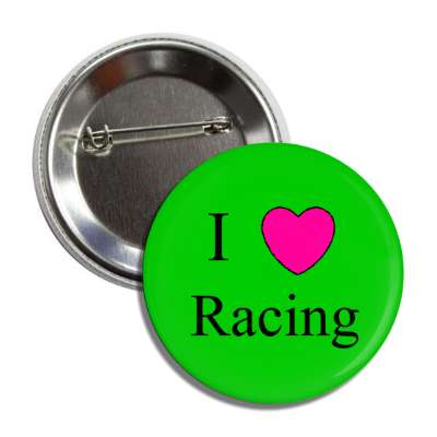 i love racing button