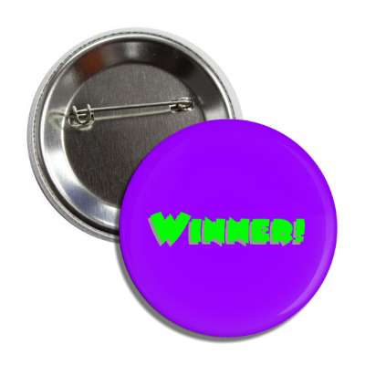 winner purple green button