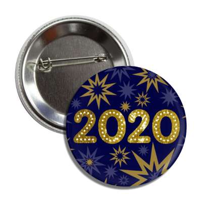 2020 bursts blue button