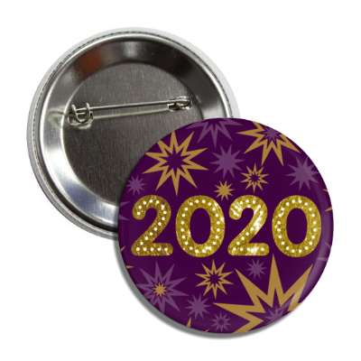 2020 bursts purple button