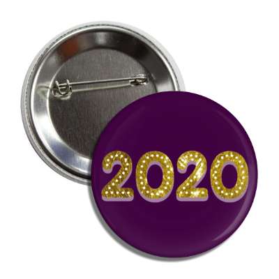 2020 gold purple button