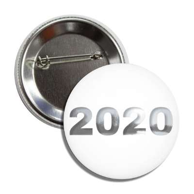 2020 white textured button