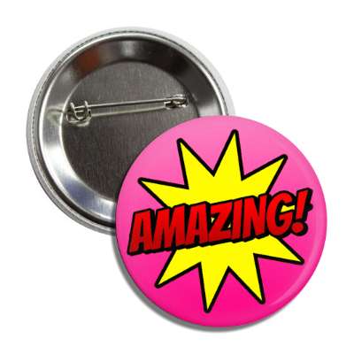 amazing student motivation burst pink button