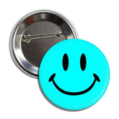 aqua classic smiley face button
