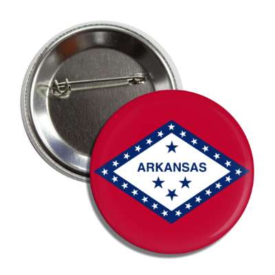 arkansas state flag usa button