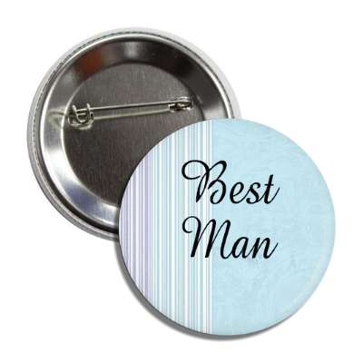 best man blue lines button