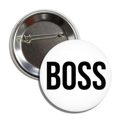 boss white button
