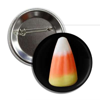 candy corn black button