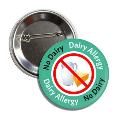 dairy allergy milk cheese red slash green button