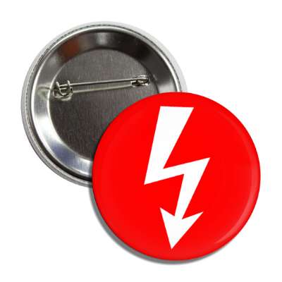 danger arrow red white button