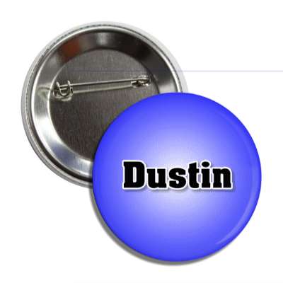 dustin male name blue button