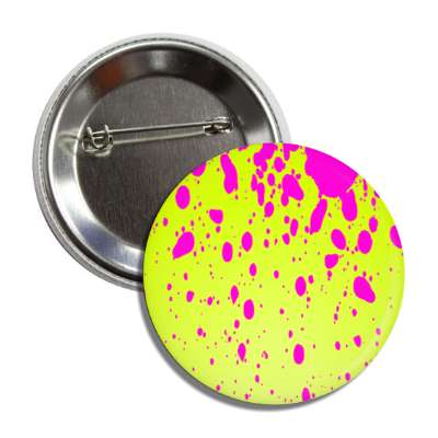 easter egg design speckled colors magenta yellow green button