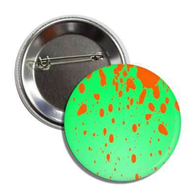 easter egg design speckled colors orange green button