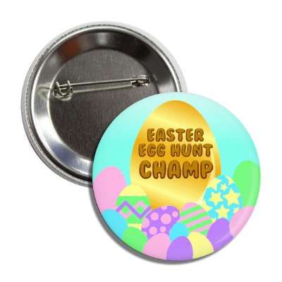 easter egg hunt champ aqua sky button