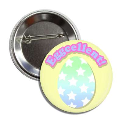 eggcellent pastel yellow button