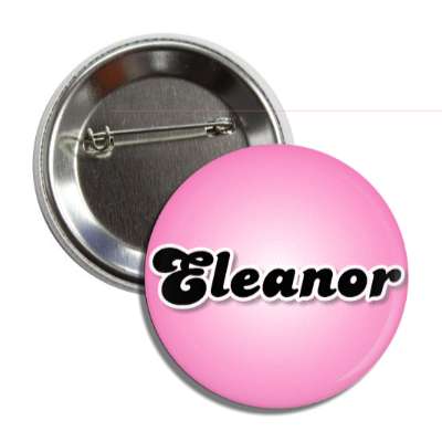 eleanor female name pink button
