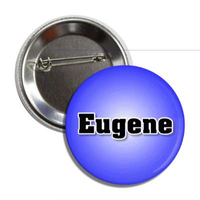 eugene male name blue button