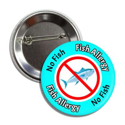 fish allergy red slash aqua button