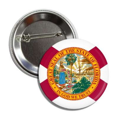 florida state flag usa button