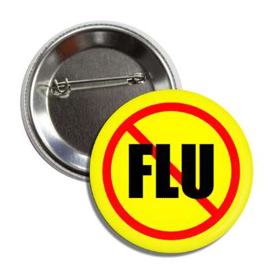 flu circle slash yellow button