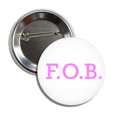 fob friend of bride white magenta button