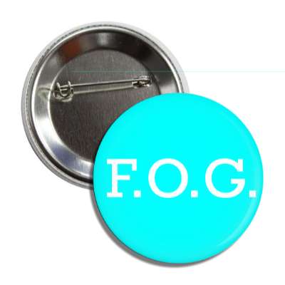 fog friend of groom aqua button