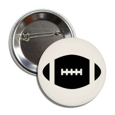football symbol classic button