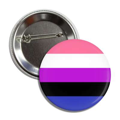 gender fluid pride flag button