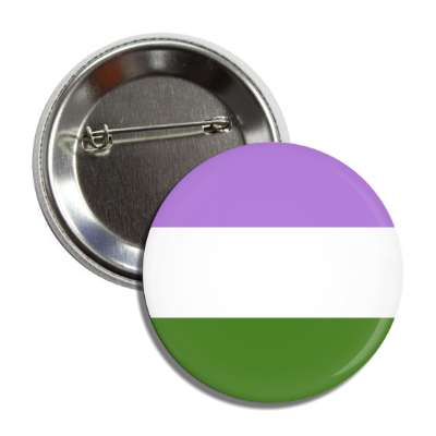 genderqueer pride flag button