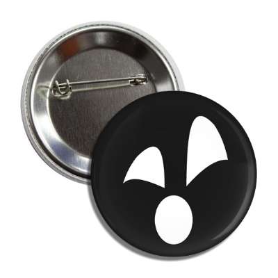 ghost smile face button