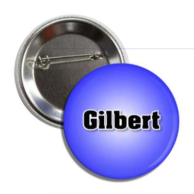 gilbert male name blue button